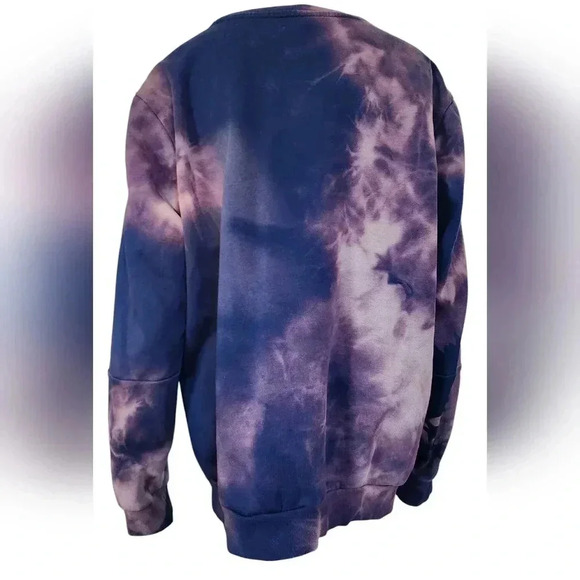 Adidas Women's Tie-Dye Sweatshirt - Picture 3 of 5